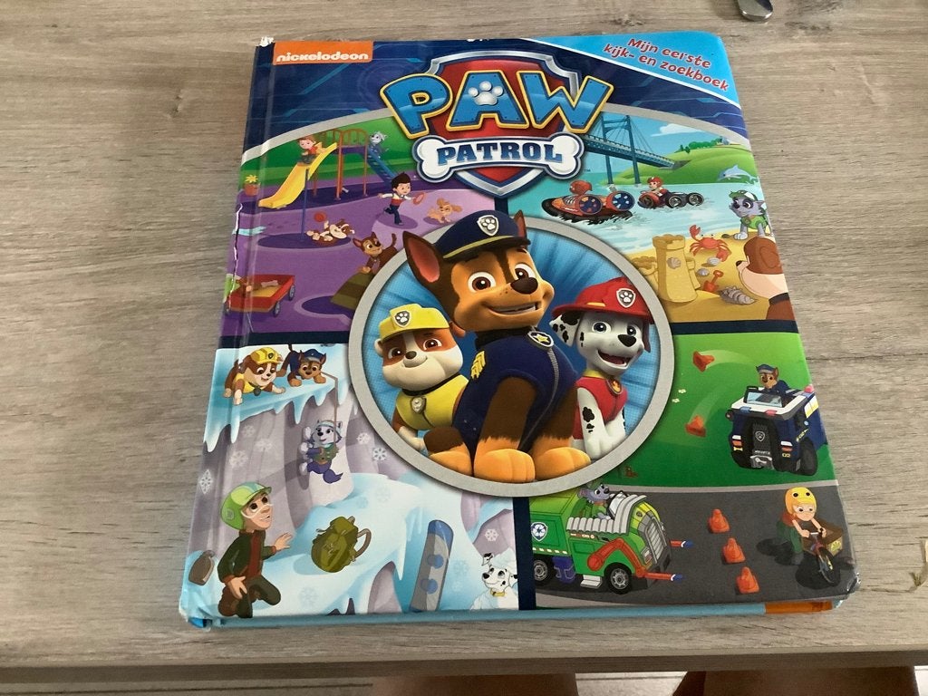 Paw Patrol, mon premier livre à consulter et à rechercher, Livre à déplier, à toucher ou à découvrir, 1 à 2 ans, Enlèvement ou Envoi