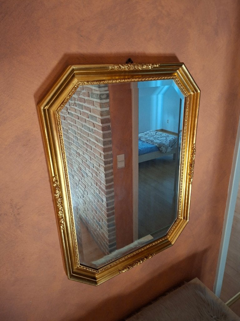 Mooie spiegel, Huis en Inrichting, Woonaccessoires | Spiegels, Ophalen, Zo goed als nieuw, Rechthoekig, Minder dan 100 cm