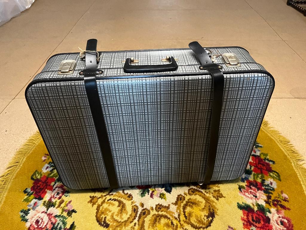 Oude reiskoffer, Handtassen en Accessoires, Koffers, Ophalen, Zo goed als nieuw, Slot