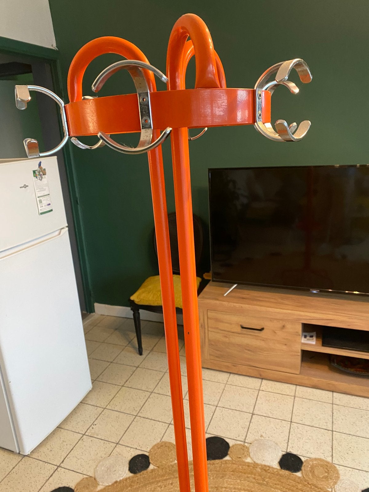 À vendre porte manteau vintage brabantia, Métal, Vintage, Enlèvement, Utilisé
