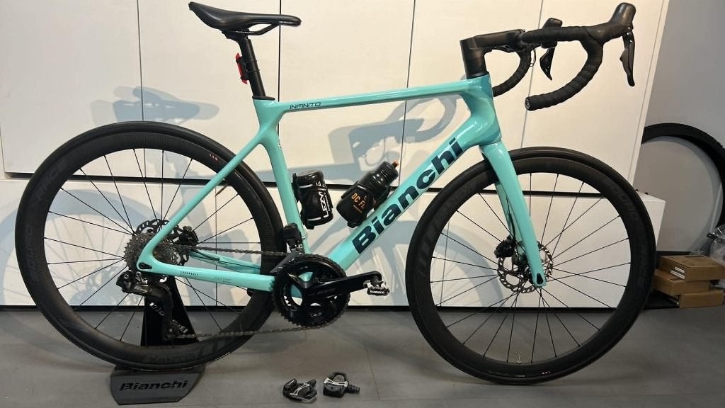 Bianchi Infinito, Fietsen en Brommers, Ophalen, Zo goed als nieuw, Carbon