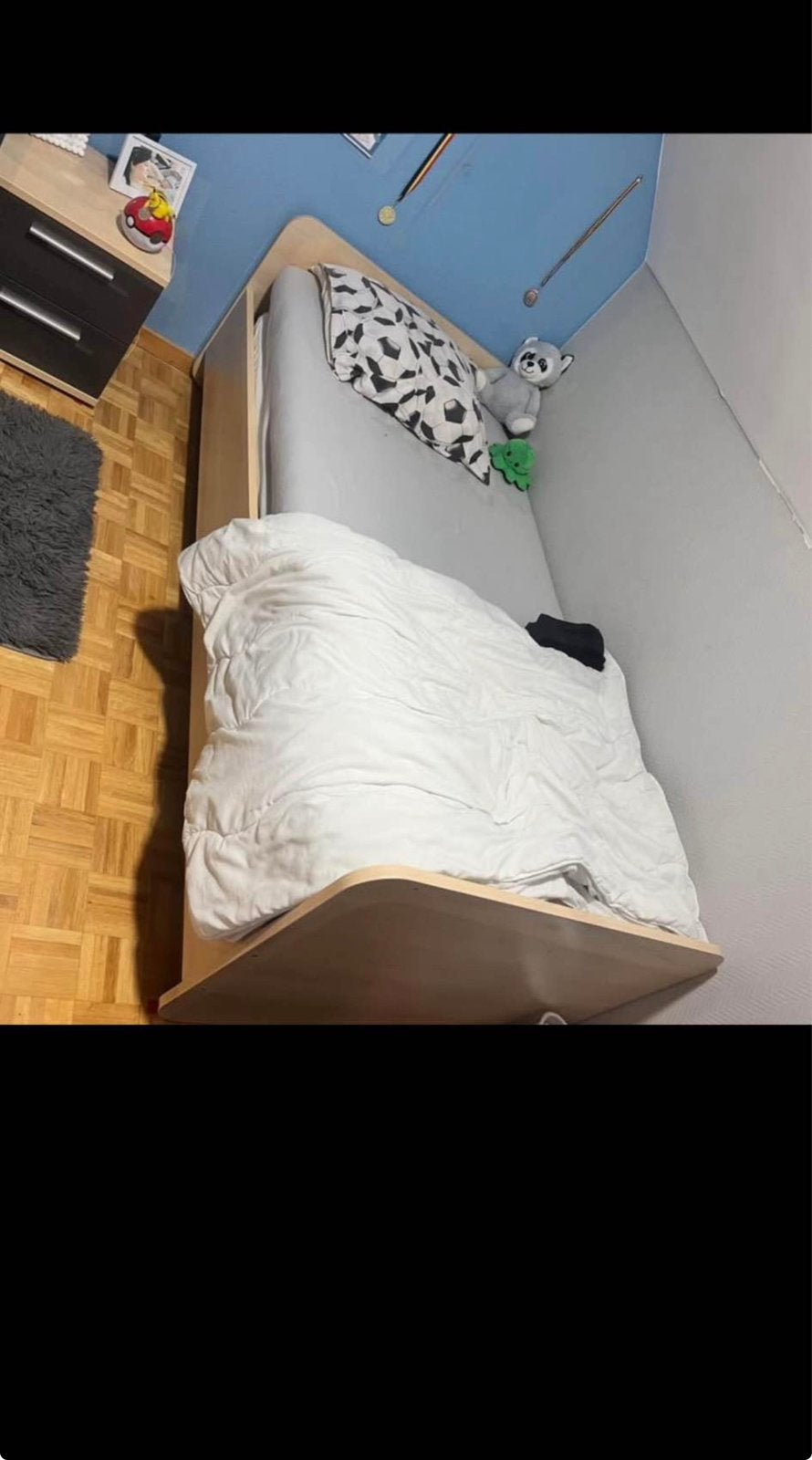 Chambre a coucher 1 personne, Maison & Meubles, Enlèvement, Comme neuf, Une personne