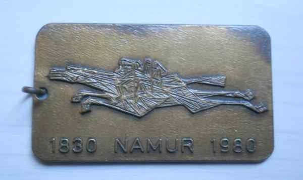 Médaille  Namur 1830 - 1980  -  Cheval Bayard Strebelle, Timbres & Monnaies, Enlèvement