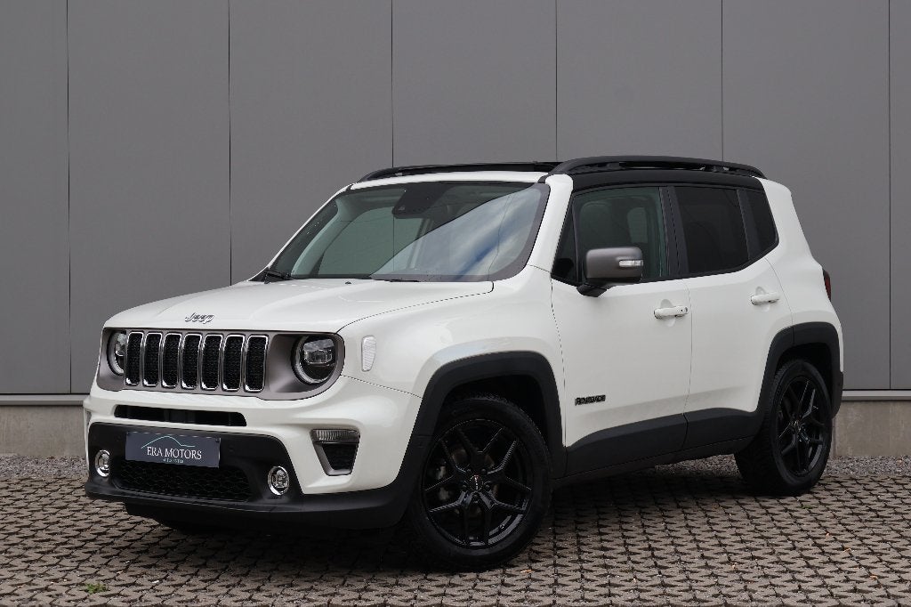 Jeep Renegade 1.0 T3 Limited Pano LED ACC Keyless Garantie *, Auto's, Voorwielaandrijving, Wit, Leder, Bedrijf