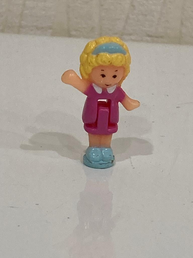 Polly Pocket Stamping School Play-set poppetje uit 1992, Ophalen of Verzenden