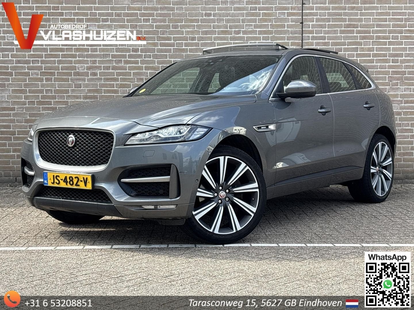 Jaguar F-Pace 3.0 S AWD 30d | Pano | Leder | Meridian | Memo, Autos, Jaguar, Entreprise, F-Pace, 4x4, ABS, Phares directionnels