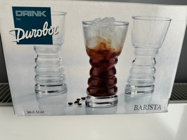 18 nieuwe Barista glazen 34cl, Ophalen, Nieuw