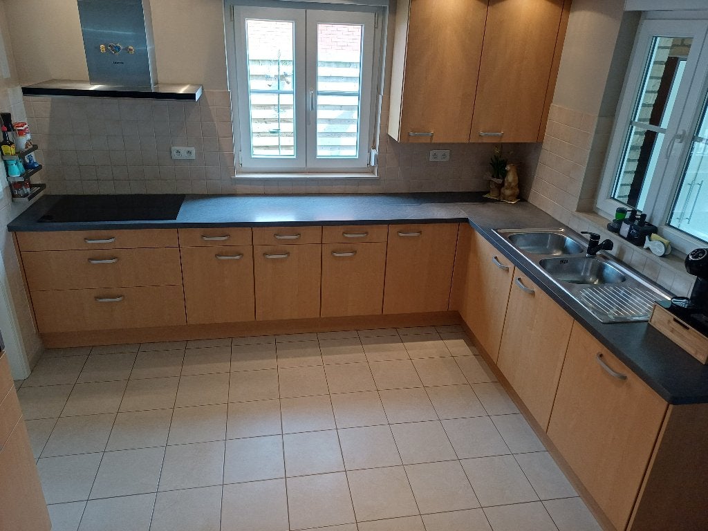 Keuken, Enlèvement, Utilisé, Cuisine d'angle