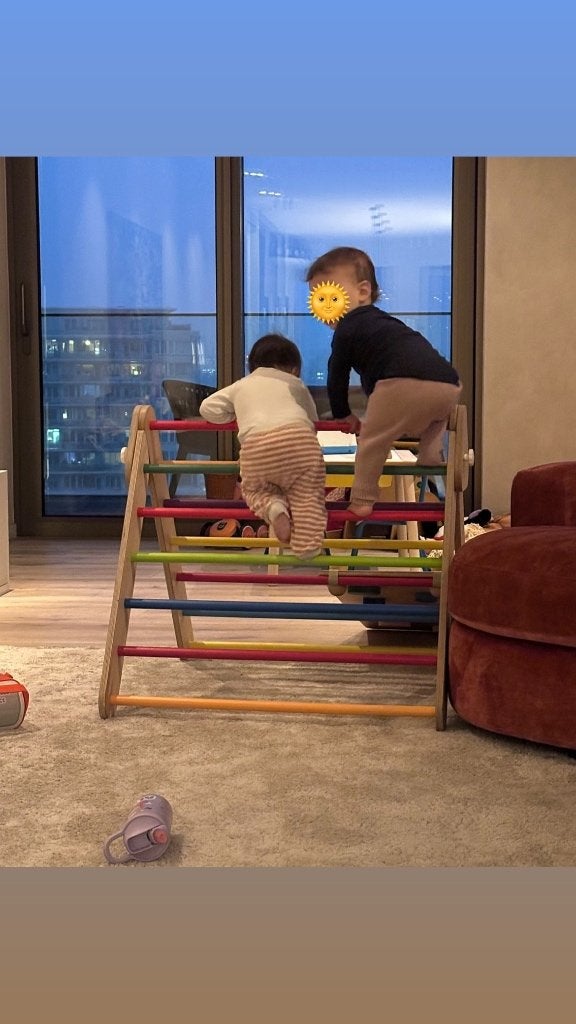 Pikler regenboogkleur Leg & Go, Kinderen en Baby's, Ophalen, Zo goed als nieuw, Overige typen