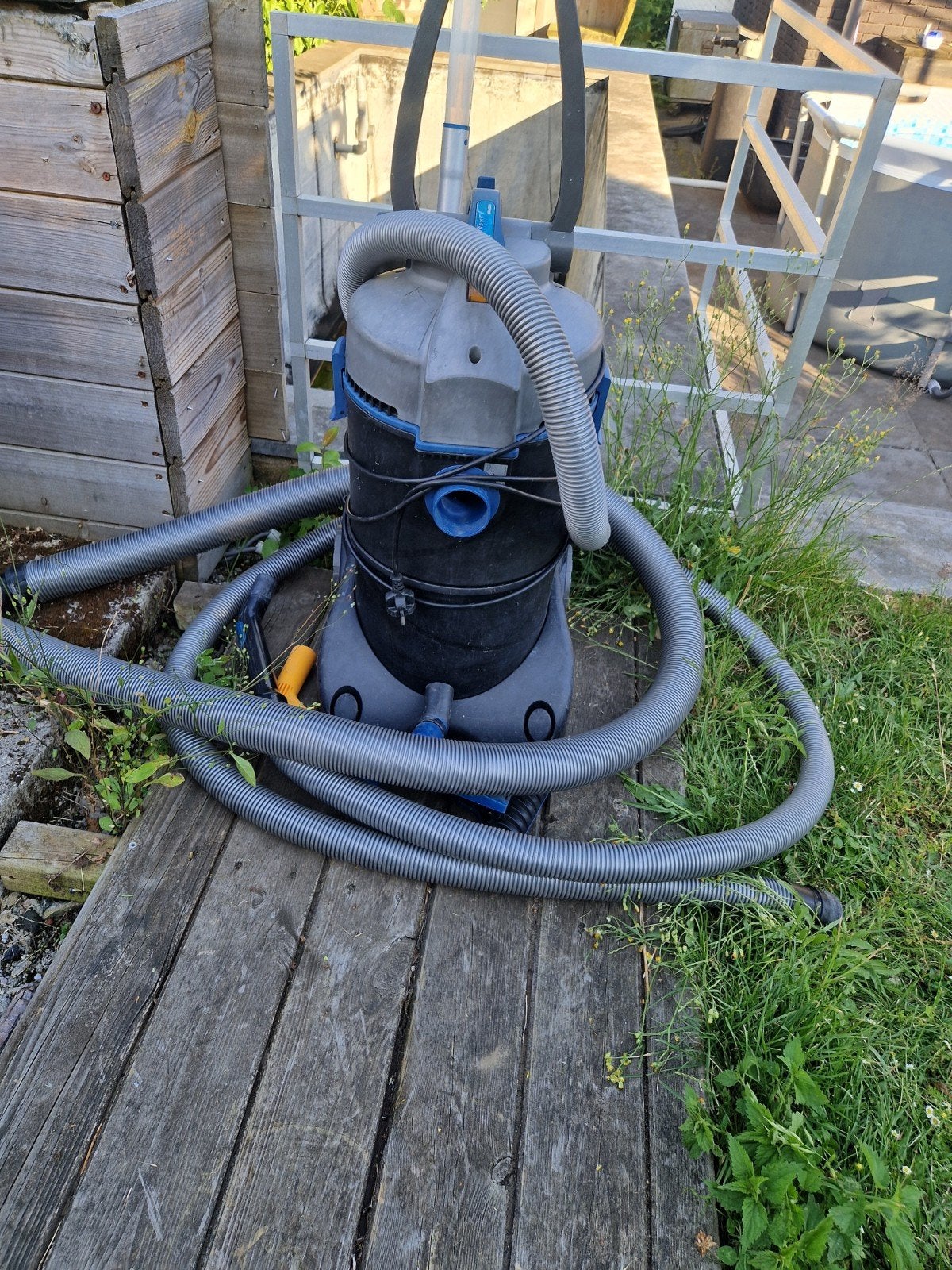 Aspirateur de bassin OASE Pondovac complet avec accessoires, Enlèvement, Aspirateur de bassin