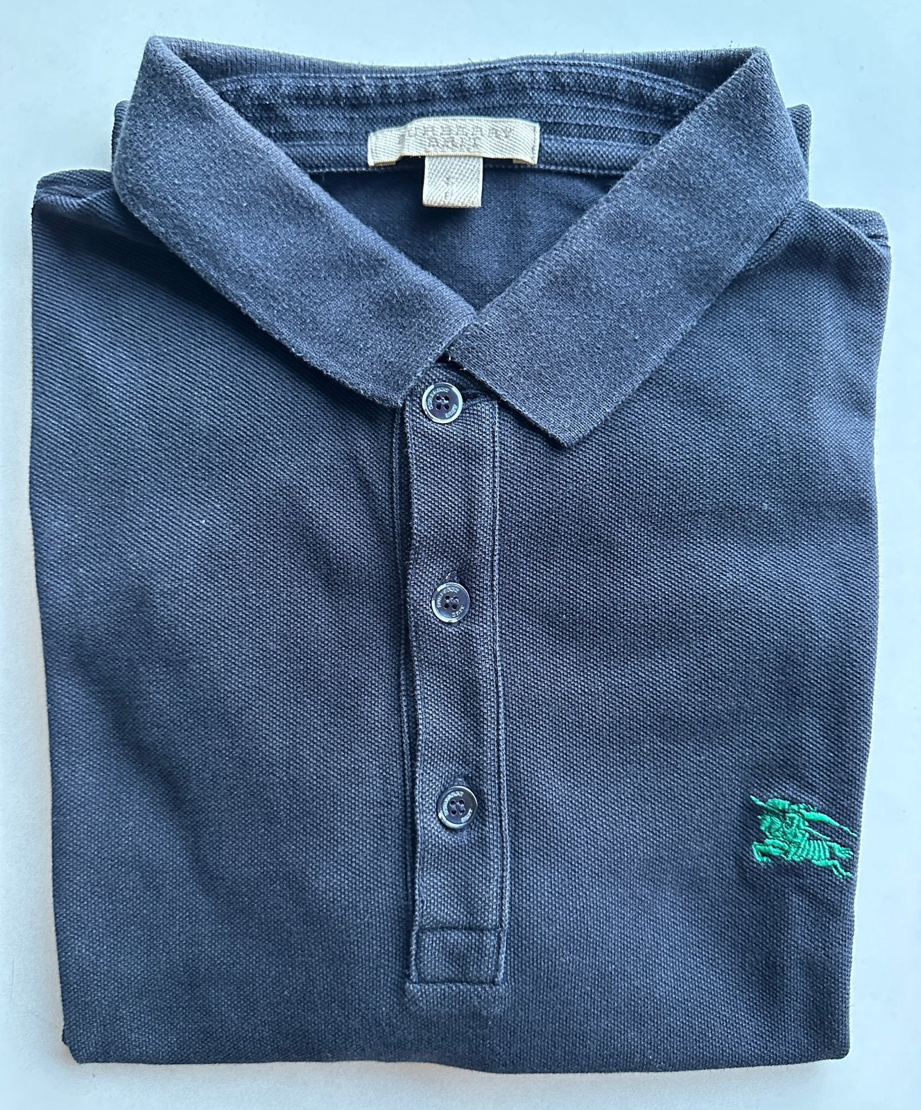 BURBERRY Polo T-shirt Authentique S, Enlèvement, Porté, Taille 46 (S) ou plus petite, Bleu
