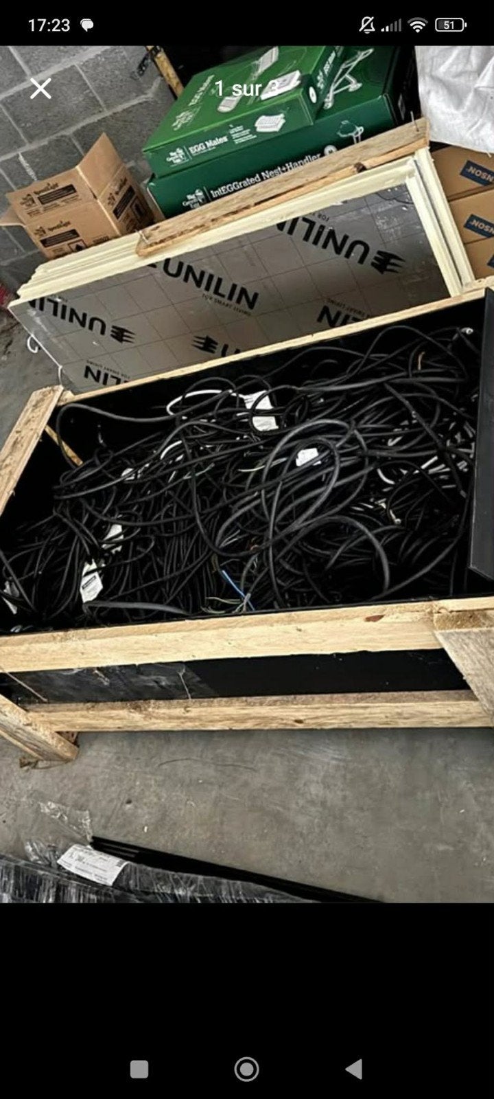 Je rachète vos vieux câble électrique ( cuivre)