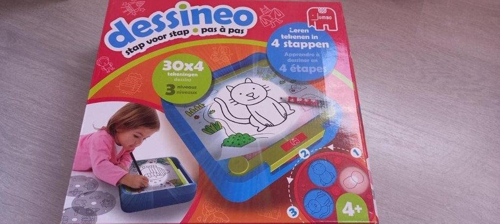Dessineo Jumbo leren tekenen in 4 stappen, Enlèvement, Utilisé