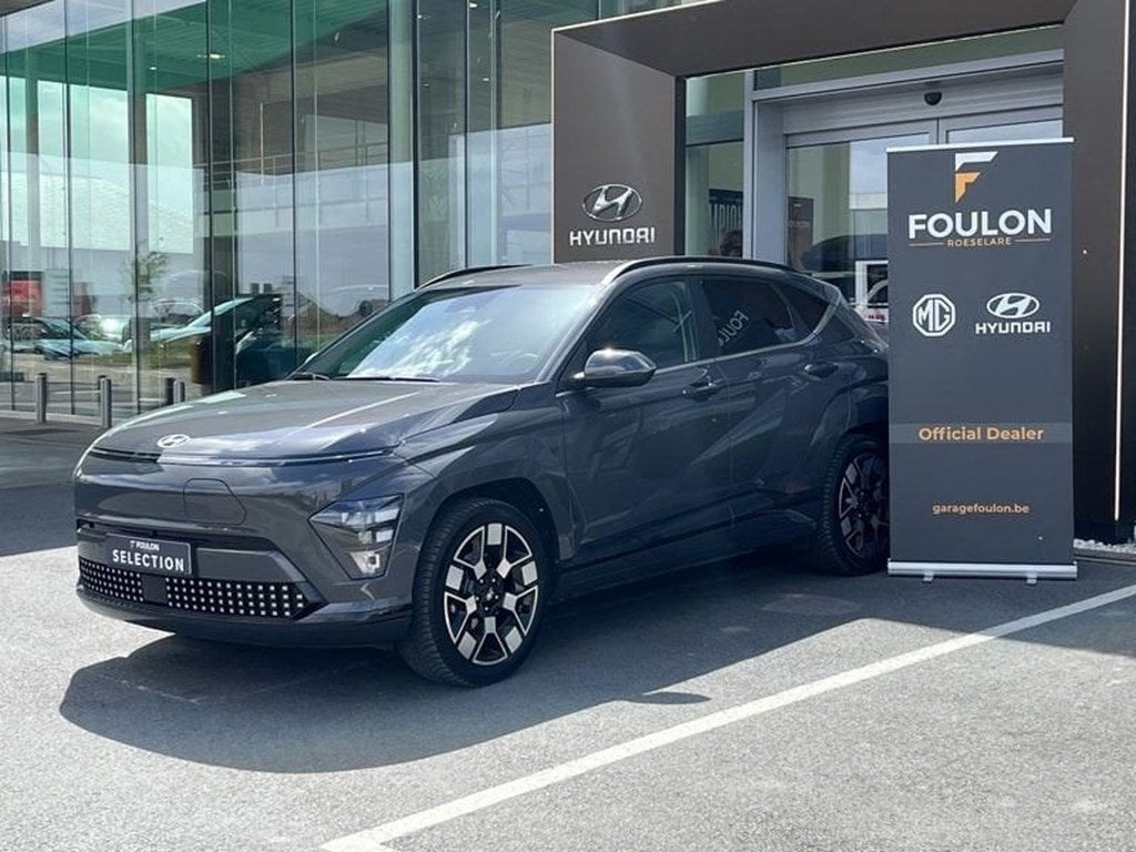 Hyundai Kona 64 kWh Sky, Argent ou Gris, Achat, Noir, 5 portes