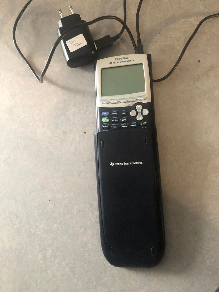 Rekenmachine Ti-84 plus Texas Instruments, Ophalen, Zo goed als nieuw