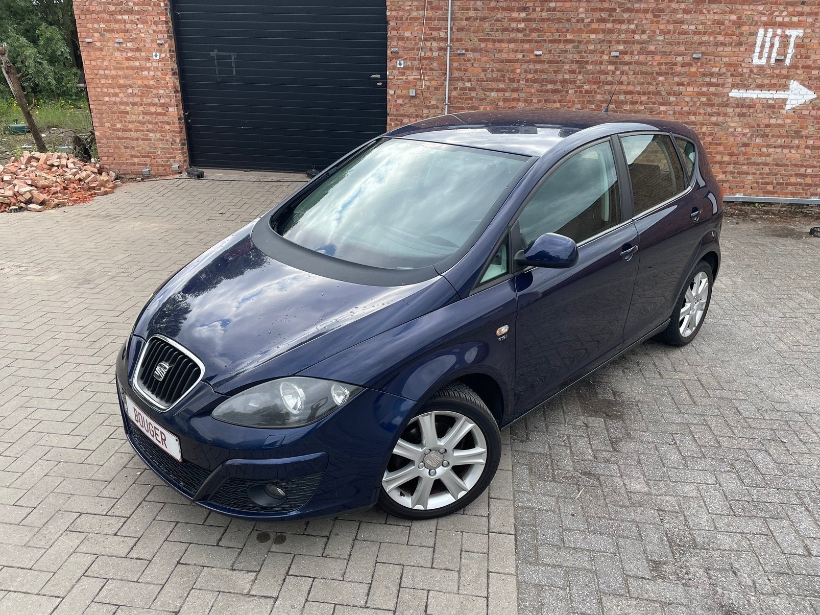 SEAT ALTEA 1.4 | NAVI | TREKHAAK | CRUISE CONTROL | AIRCO, Auto's, Seat, Voorwielaandrijving, Stof, Zwart, Blauw