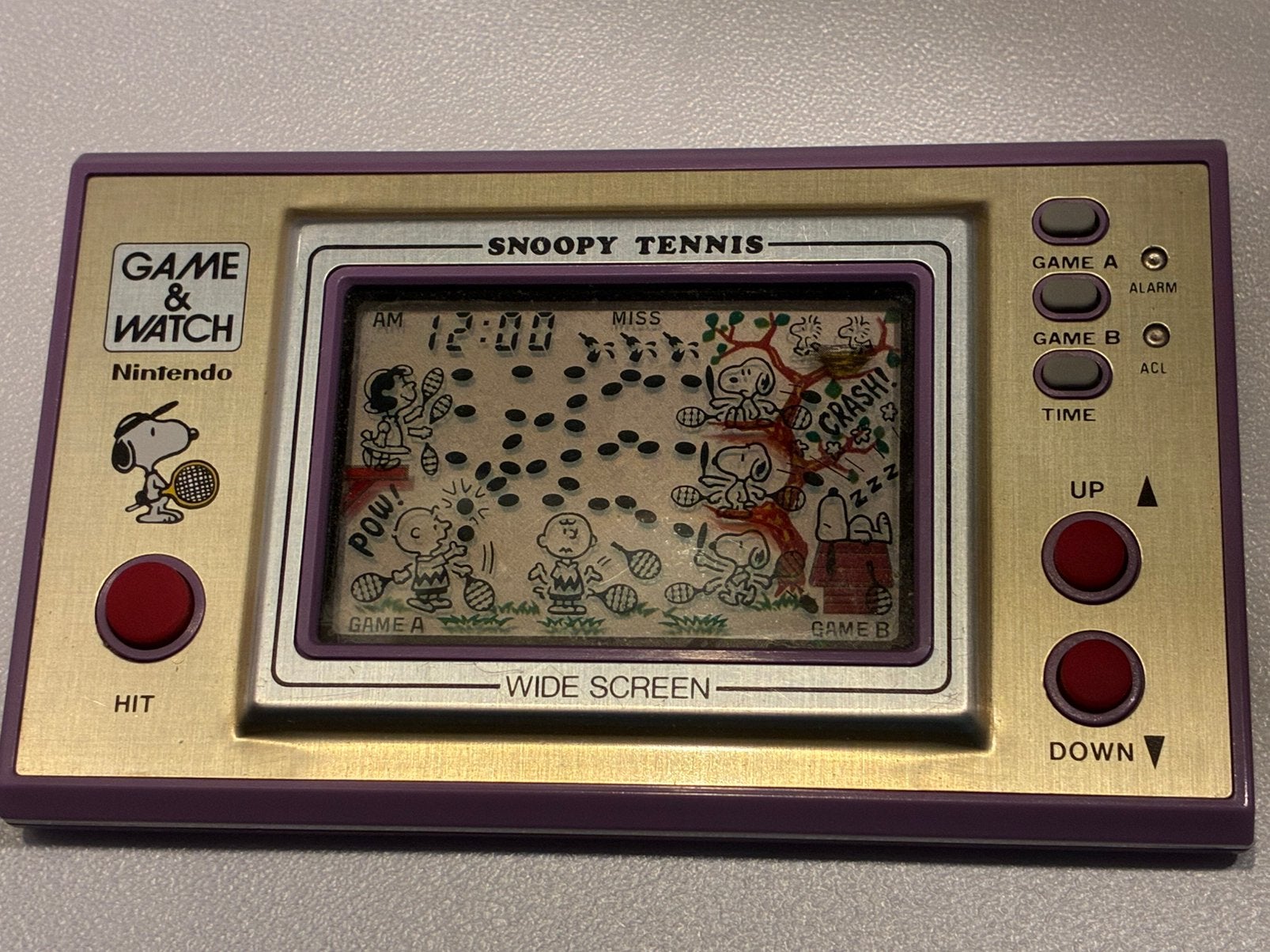 Nintendo Game&Watch Snoopy-Tennis SP-30 1982 boxed, Games en Spelcomputers, Nintendo, Ophalen of Verzenden, Gebruikt, Nintendo
