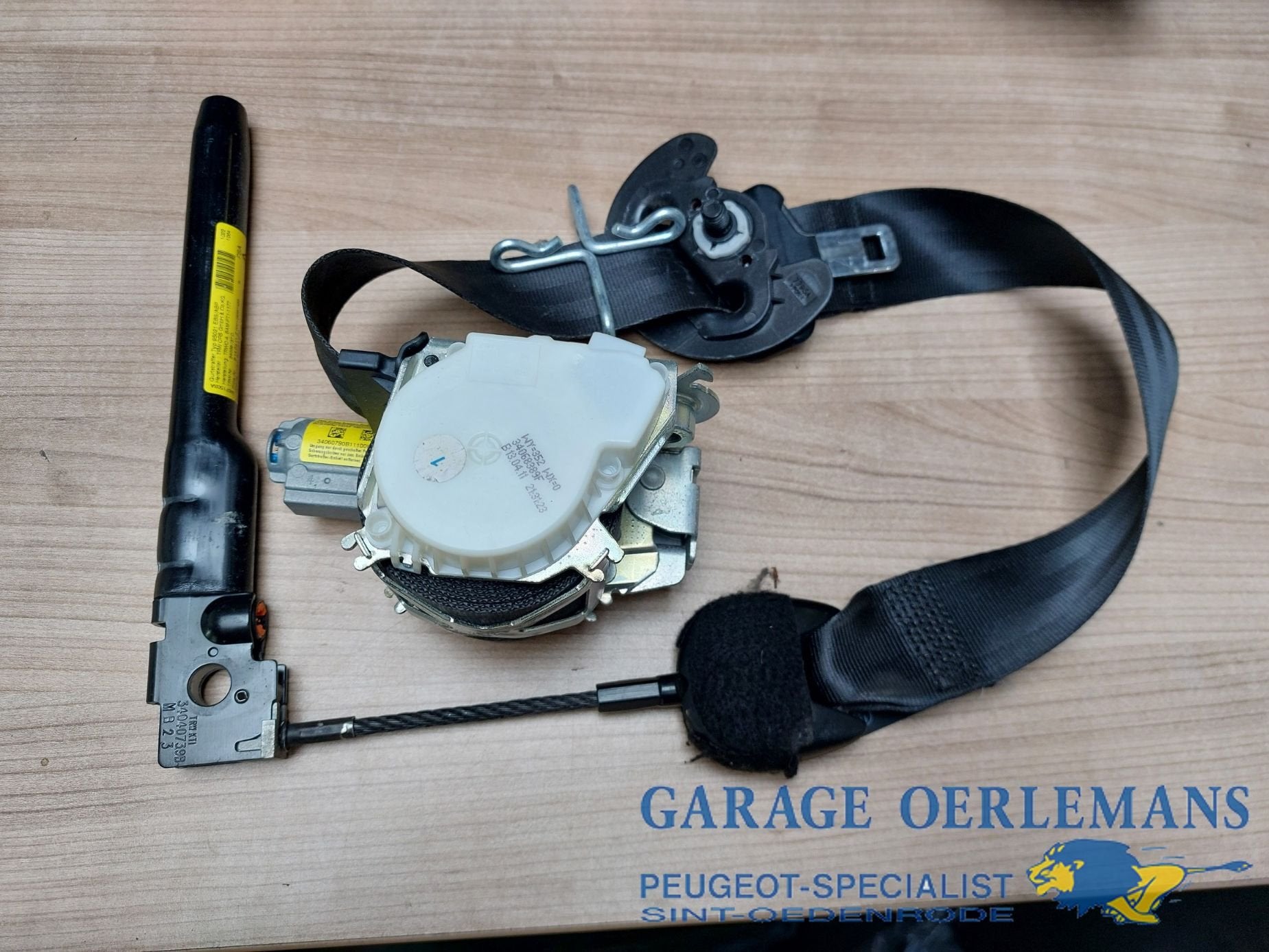 gordel rechts peugeot 5008, 8975HN, Gebruikt, -, -, ARN erkend