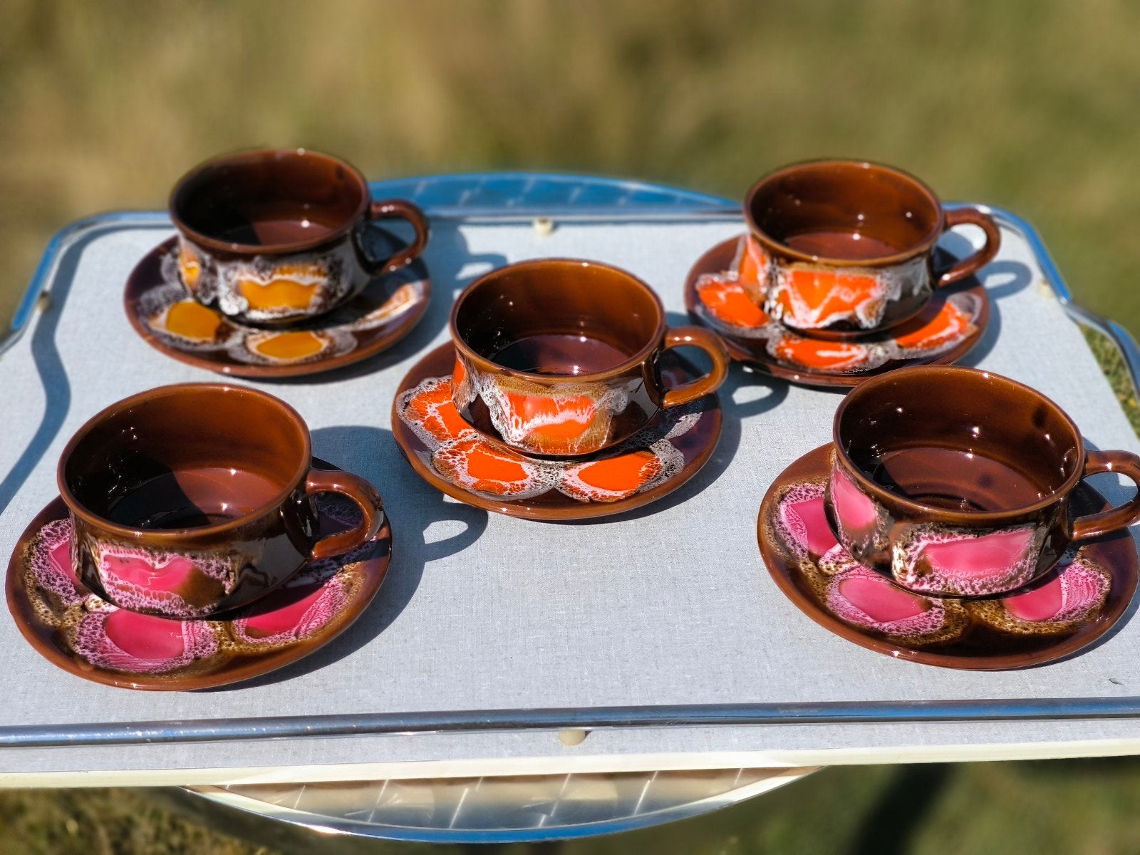 Kopjes en schotels van Vallauris, jaren 70, Ophalen of Verzenden