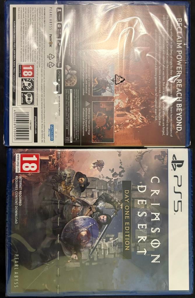 Crimson desert ps5 Neuf (sous emballage), Enlèvement ou Envoi, Neuf, Aventure et Action