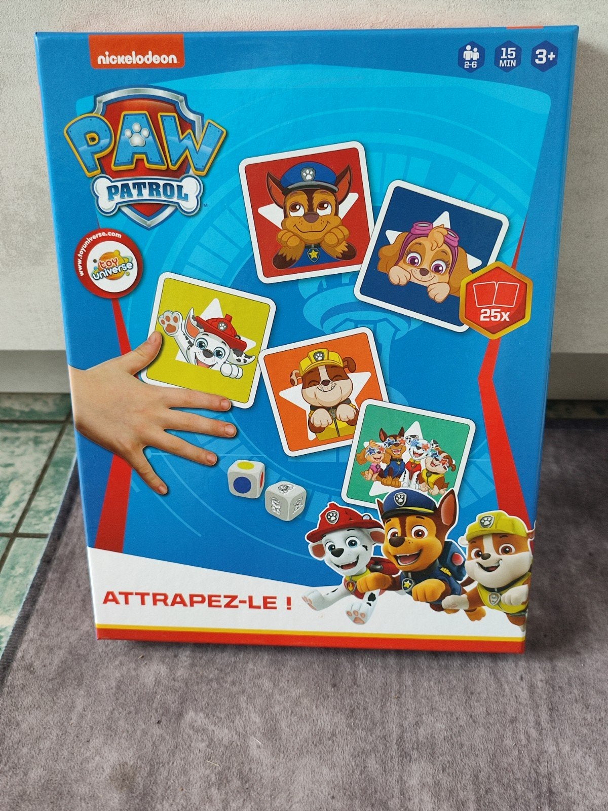 Jeu Pat'patrouille, Enlèvement