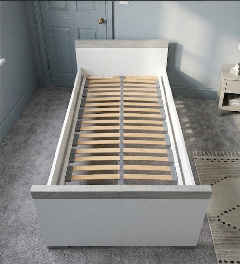 Kinderbed in zeer goede staat , Lengte 145 cm, Enlèvement, Blanc