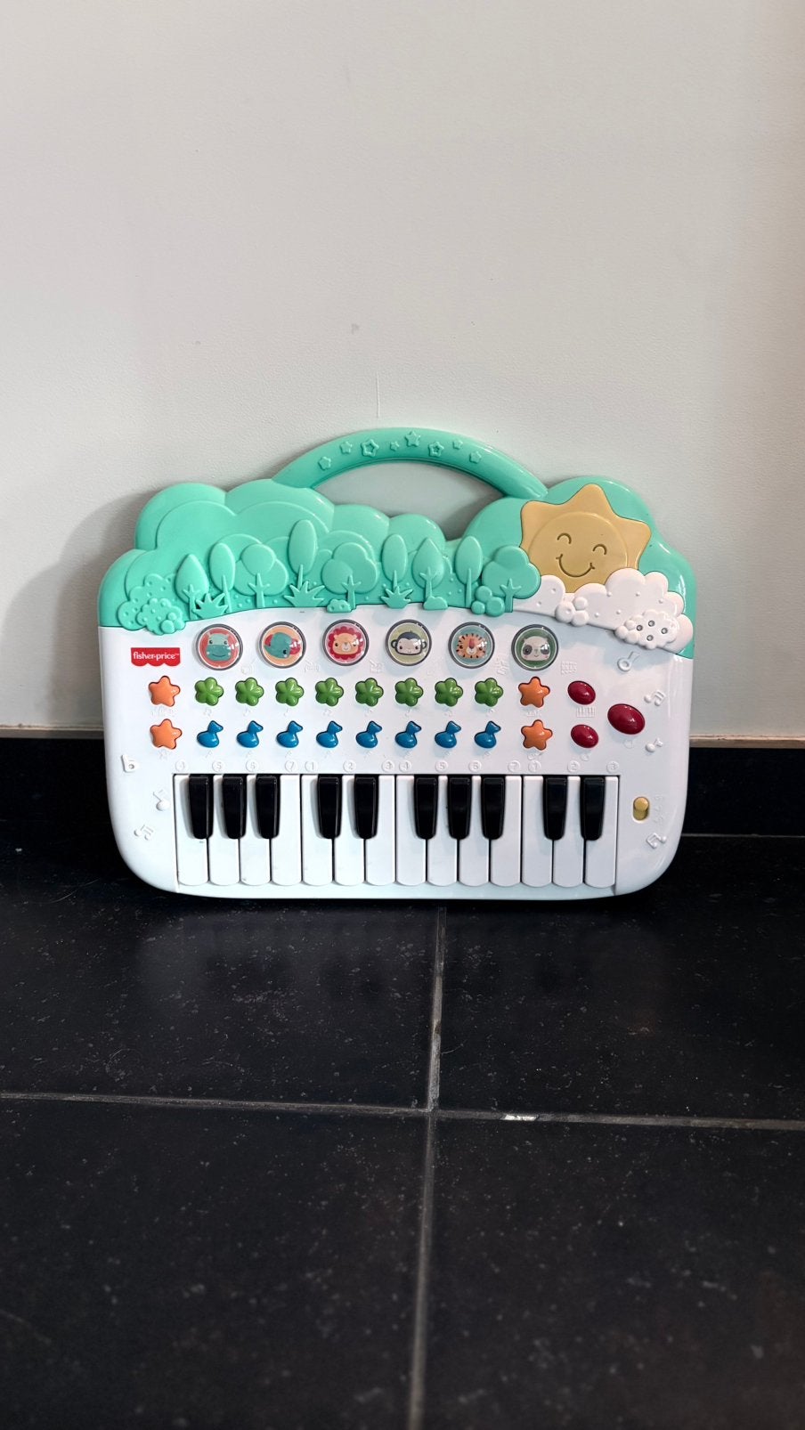 Fisher price dierenpiano, Kinderen en Baby's, Ophalen, Gebruikt