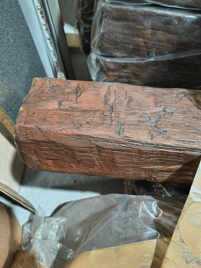 Plafond balken in polistireen, Doe-het-zelf en Bouw, Hout en Planken, Eiken, Ophalen of Verzenden, Zo goed als nieuw, Balk