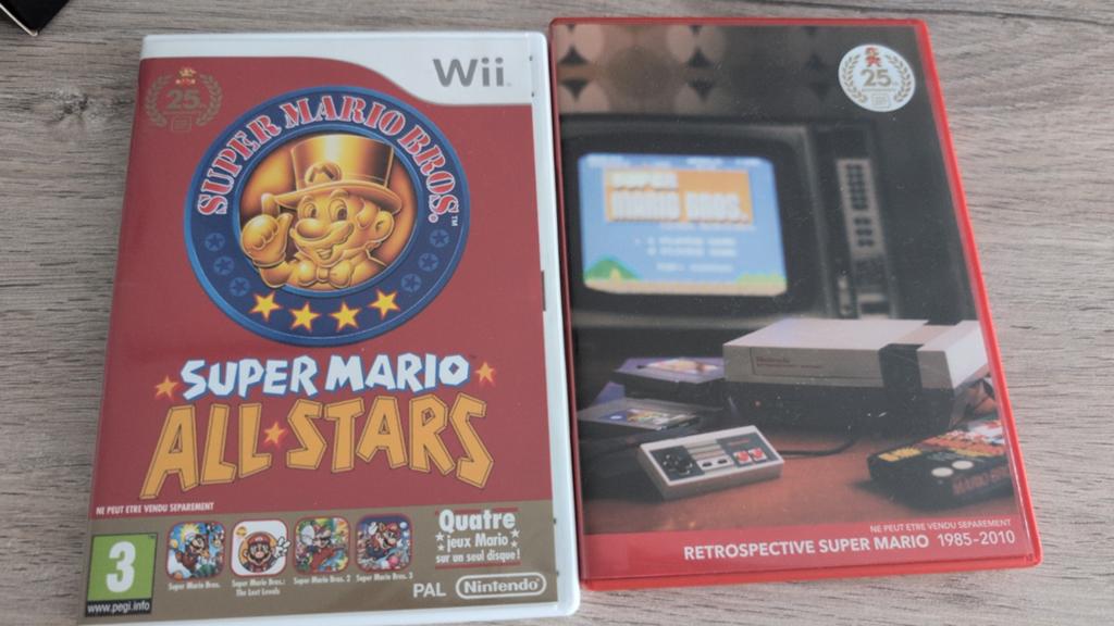 Super Mario All-Stars - Wii - Editie 25-jarig, 2 spelers, Ophalen of Verzenden, Zo goed als nieuw, Vanaf 3 jaar