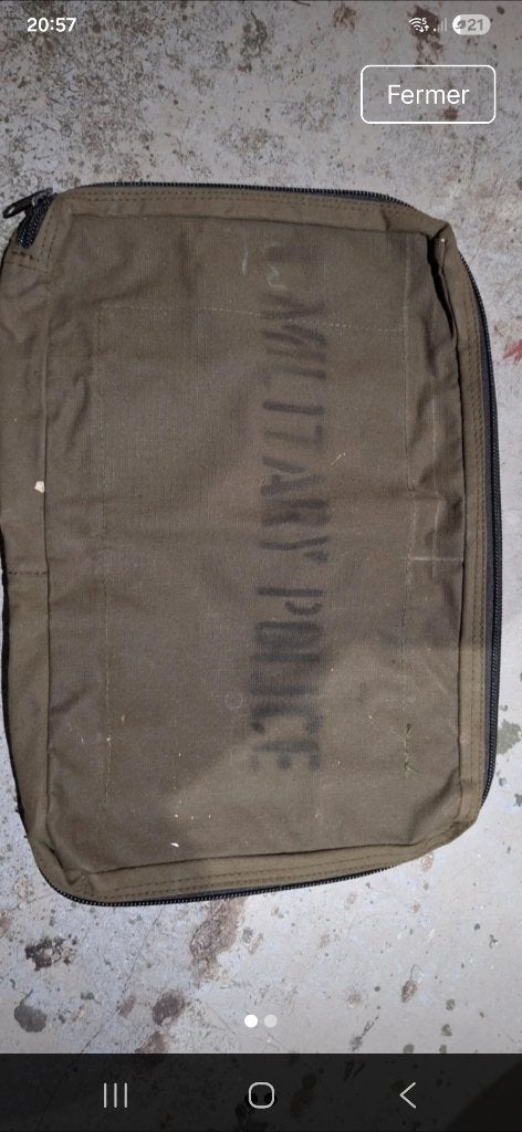 Porte documents us, Enlèvement ou Envoi, Armée de terre, Autres types