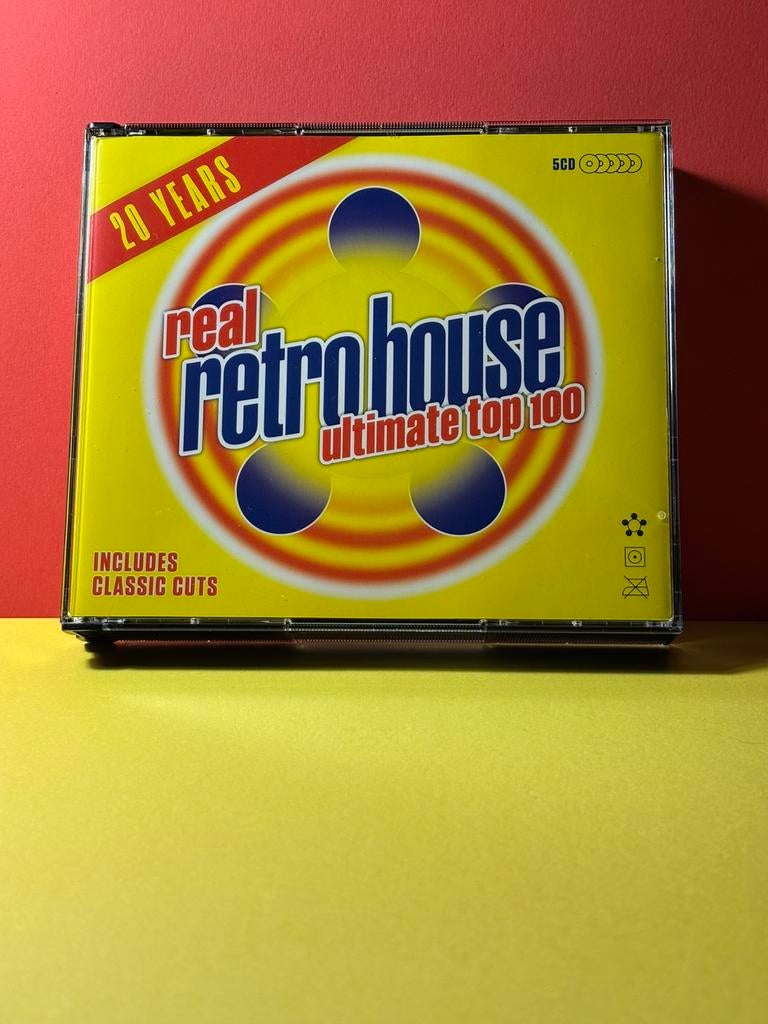 20 years Real retro house ultimate top 100 / 5cd box, Verzenden
