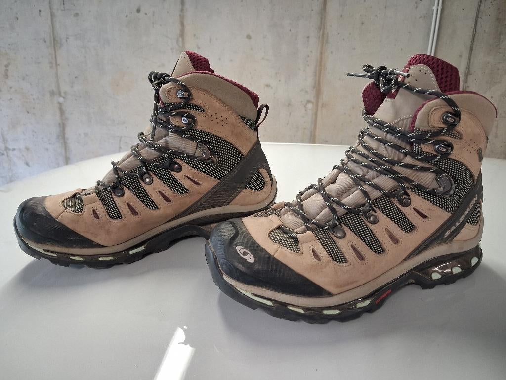 Chaussures de randonnée Salomon Quest 4D GTX, Kleding | Heren, Schoenen, Overige kleuren, Zo goed als nieuw, Salomon, Wandelschoenen