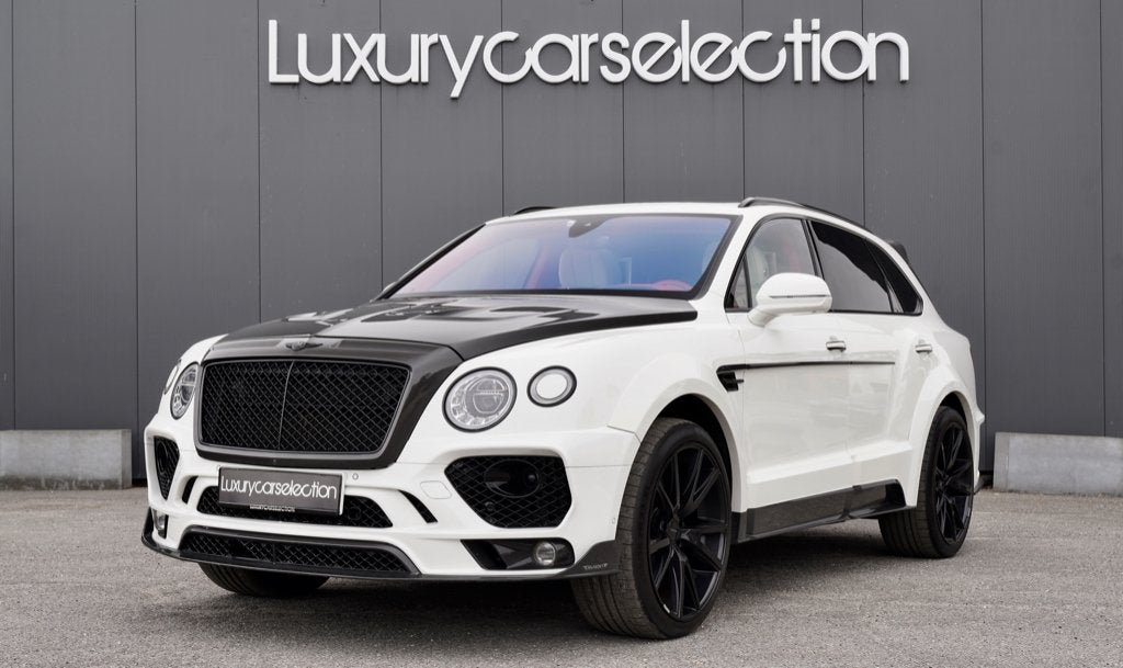 Bentley Bentayga 6.0 W12 MANSORY *CARBON/PANO/360/HUD*, Auto's, Automaat, 12 cilinders, 426 g/km, Wit