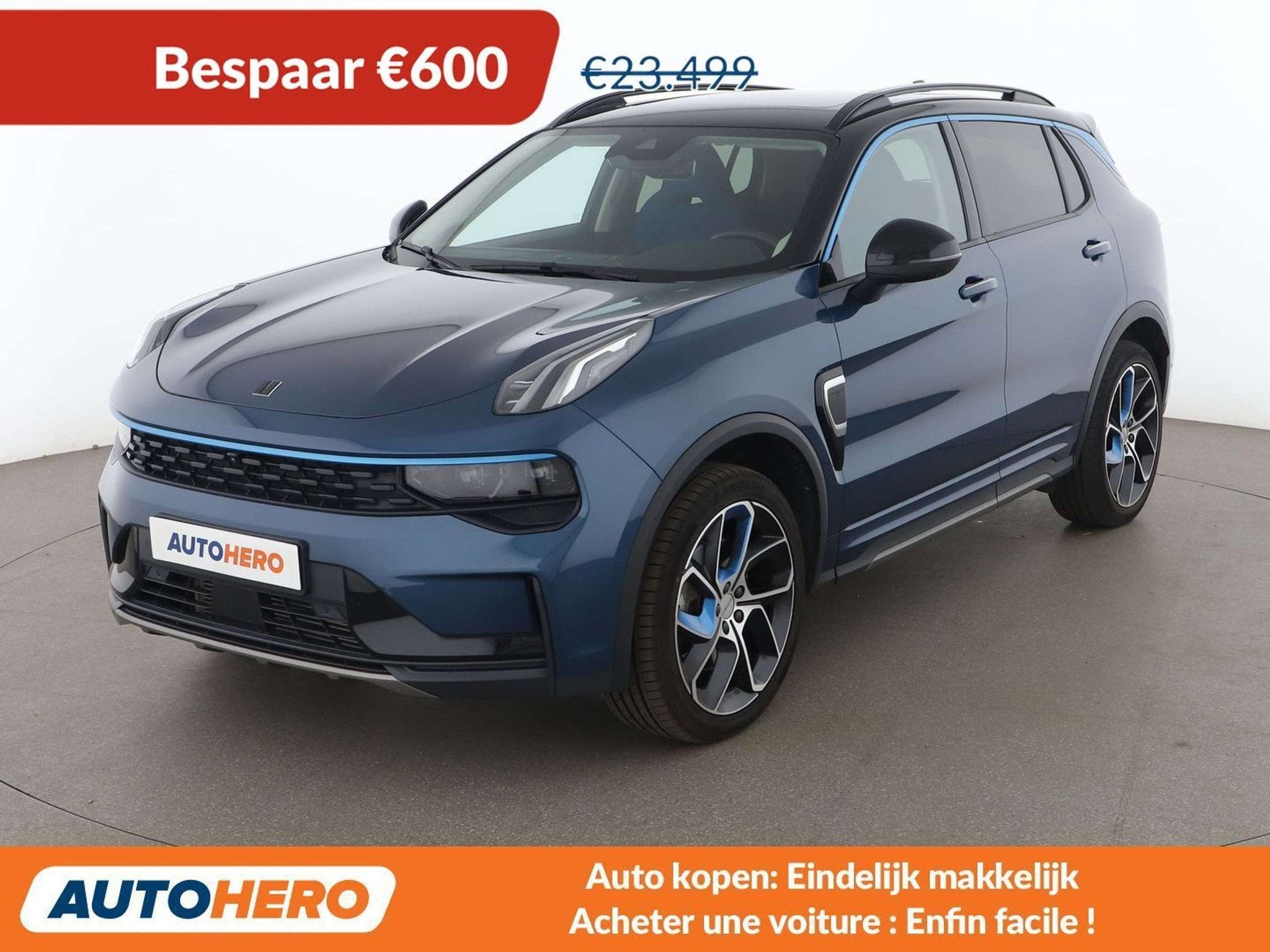 Lynk & Co 01 1.5 Plug-in Hybrid (bj 2022, automaat), Auto's, Stof, Gebruikt, Elektrisch, 5 zetels
