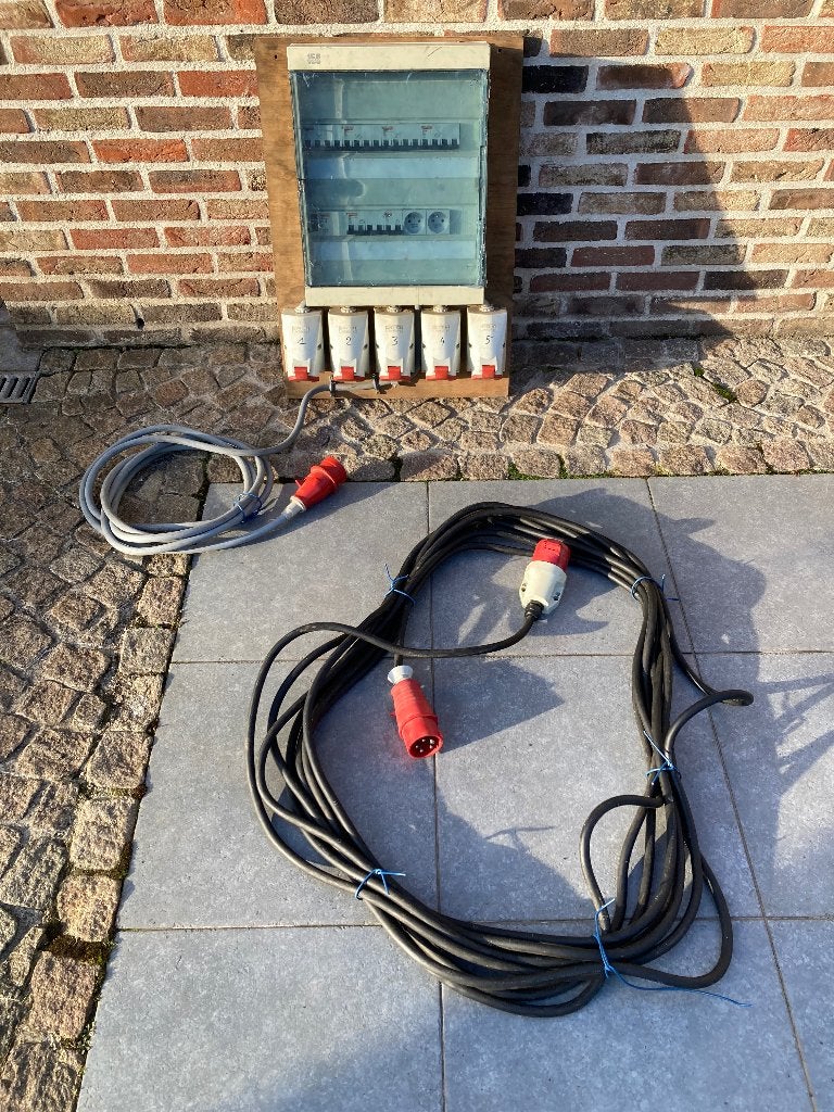 Verdeelkast, Doe-het-zelf en Bouw, Elektriciteit en Kabels, Ophalen, Zo goed als nieuw, Groepenkast