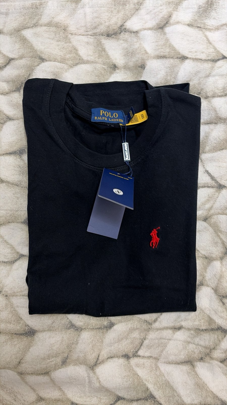 T-shirt Polo Ralph Lauren, Kleding | Heren, T-shirts, Verzenden, Zo goed als nieuw, Maat 46 (S) of kleiner, Zwart