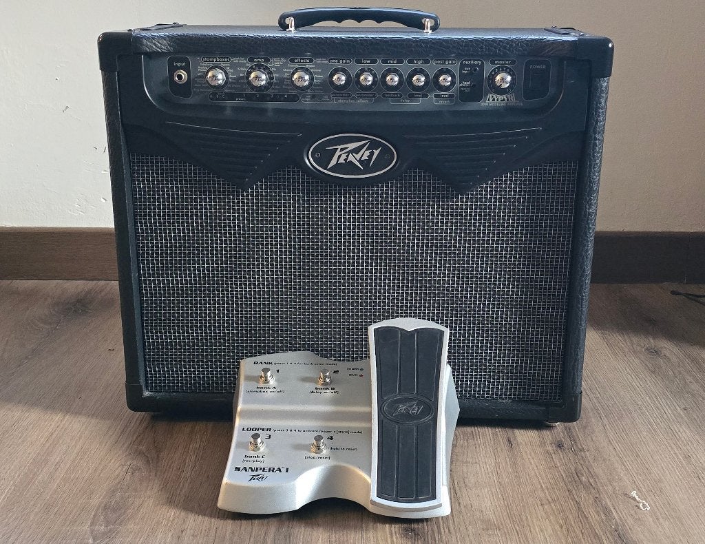 Peavey Vypyr 30W + Sanpera 1, Enlèvement ou Envoi, Utilisé, Guitare, Moins de 50 watts
