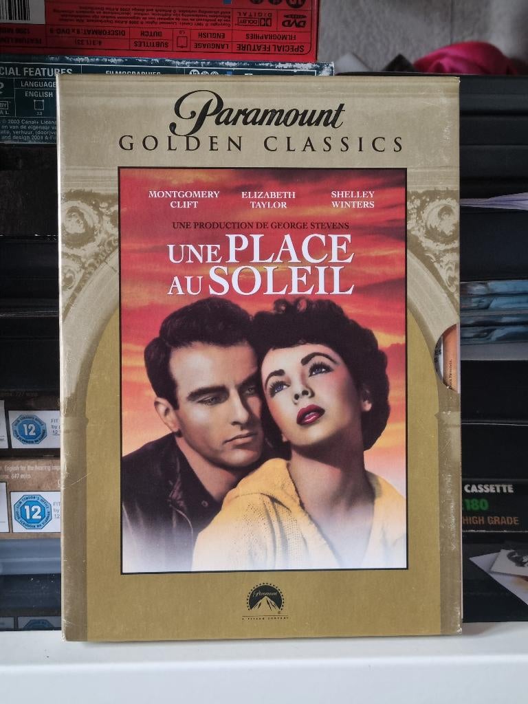 A Place in the Sun, Elizabeth Taylor, Eng/Ned, Cd's en Dvd's, Verzenden