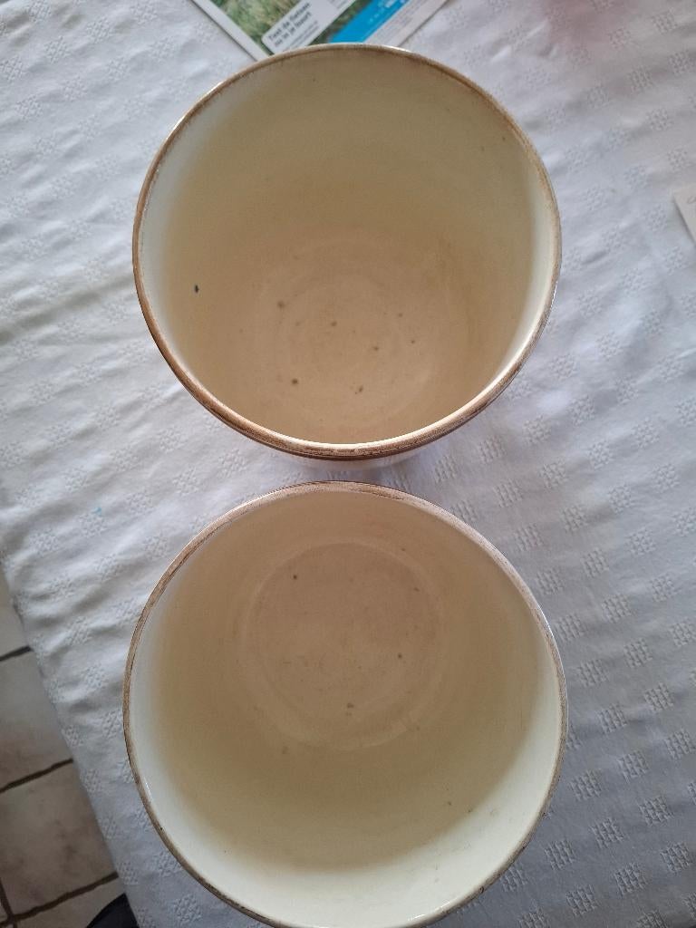 Keramische bloempot, Ophalen