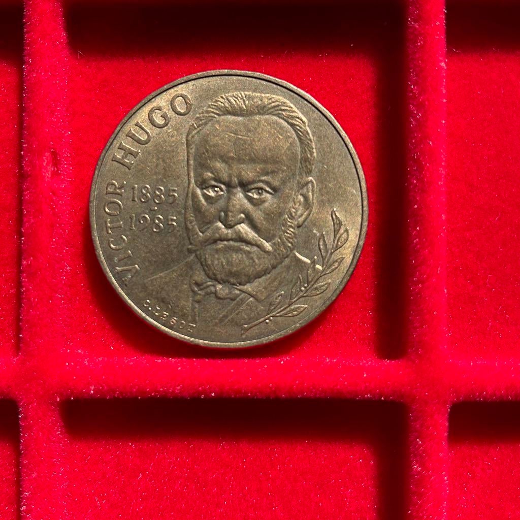 Frankrijk - prachtige zeldzame munt Victor Hugo - 1985, Verzenden, Frankrijk, Losse munt