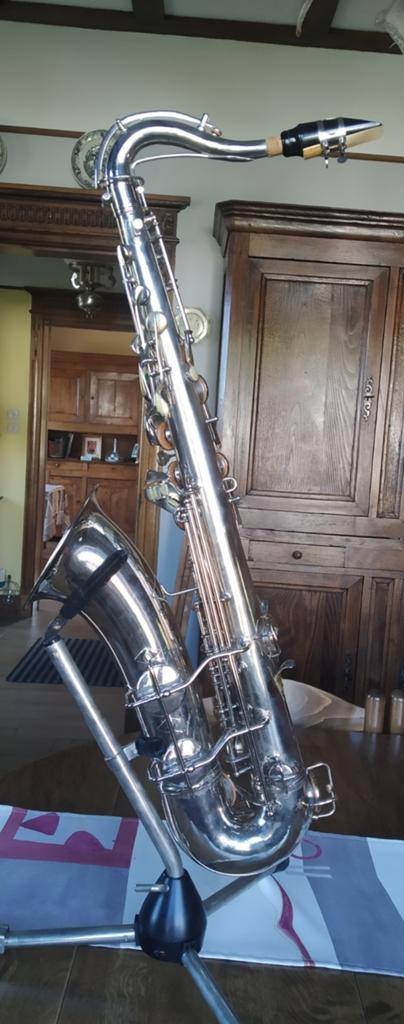 1941 conn. tenorsaxofoon, Muziek en Instrumenten, Blaasinstrumenten | Saxofoons, Ophalen, Tenor