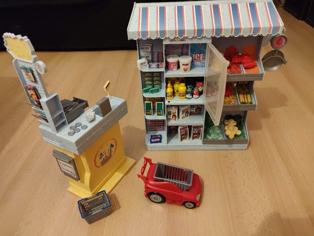 Barbie supermarkt, Kinderen en Baby's, Speelgoed | Poppen, Ophalen, Gebruikt, Barbie