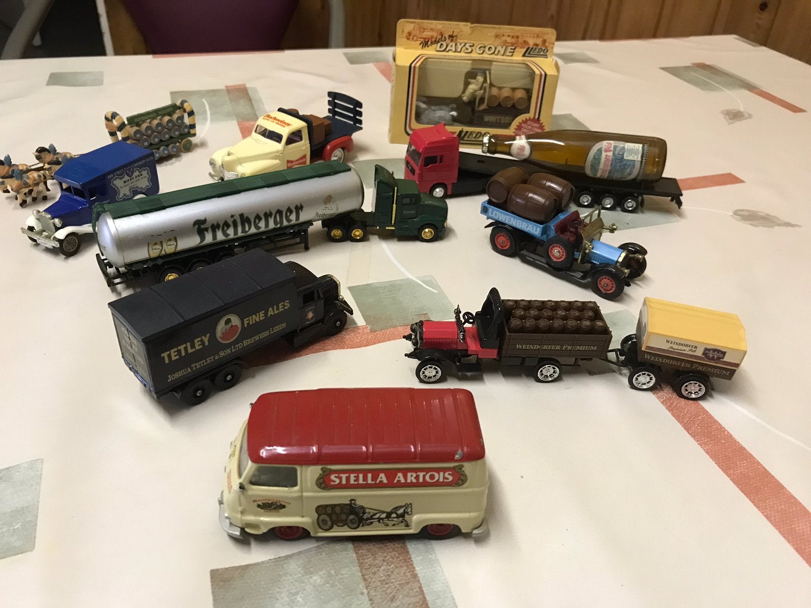 Bier miniatuur auto, vrachtwagen,alles voor 40€, Ophalen of Verzenden, Gebruikt, Overige typen
