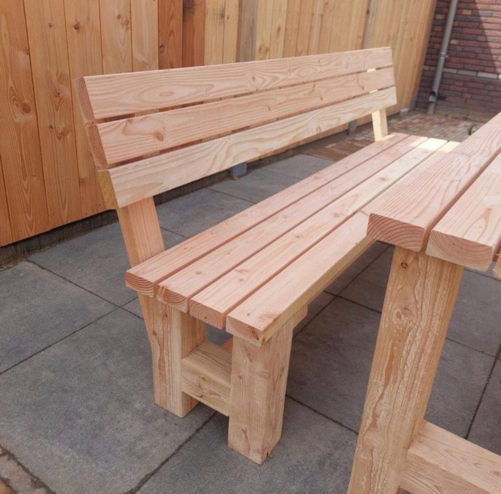 tuinbanken - op voorraad, Jardin & Terrasse, Bancs de jardin, Enlèvement ou Envoi, Neuf, Bois