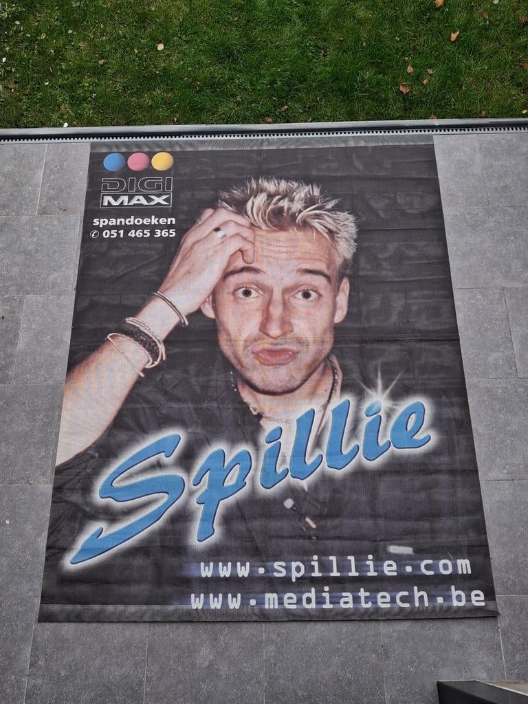 Spillie - Big Brother 2000 - Spandoek 3m10-2m40, Ophalen, Zo goed als nieuw