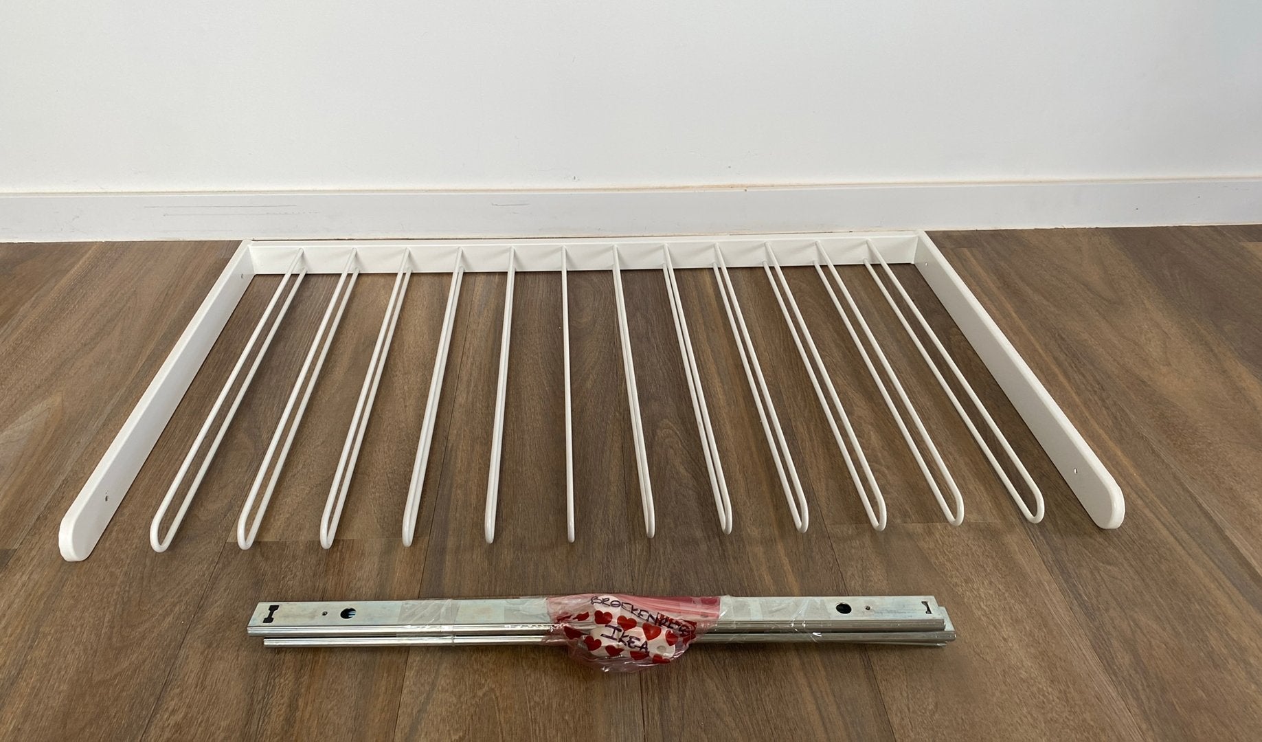 IKEA Komplement uitrekbare broekenrek, Enlèvement, Comme neuf