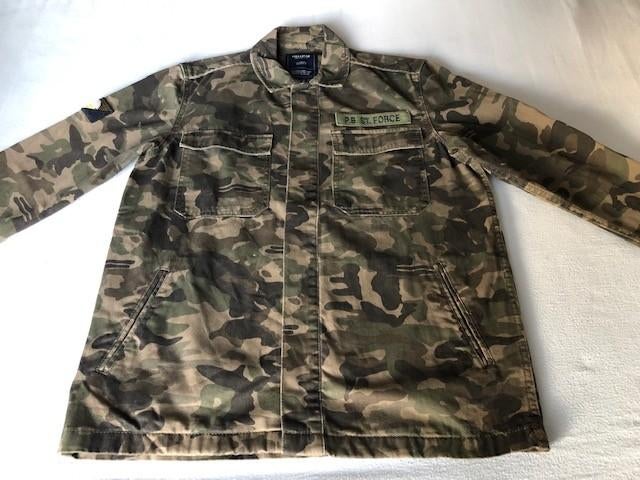 Jas in Legermotief Pull & Bear, Kleding | Dames, Maat 38/40 (M), Overige kleuren, Nieuw, Ophalen of Verzenden