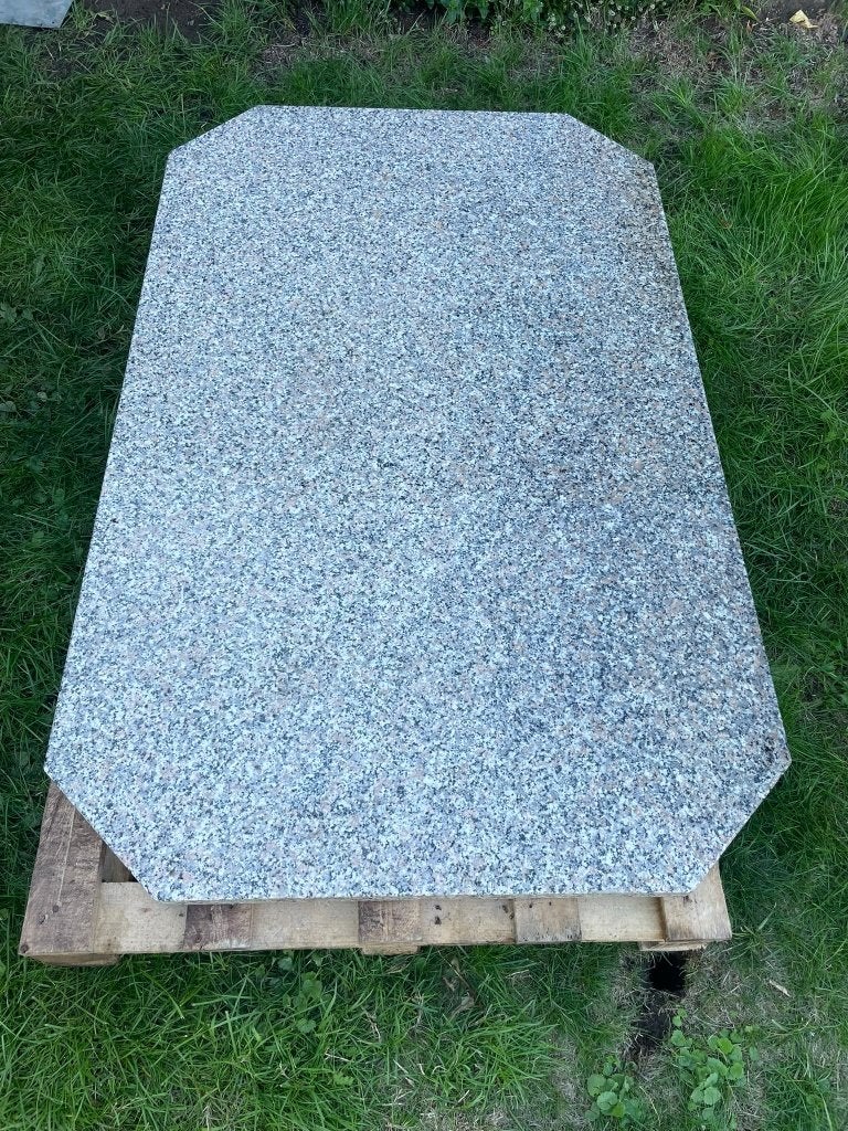 Tafelblad graniet Rosa Beta, Ophalen, Overige materialen, Gebruikt, 100 tot 150 cm