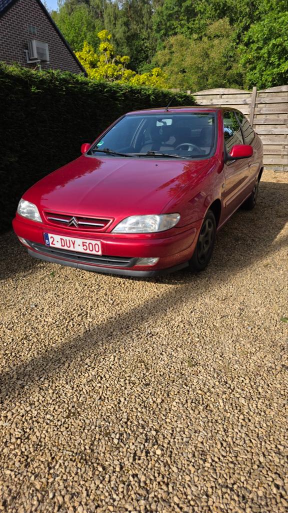 Citroen Xsara 1.4 VTS. Prix au comptant... 109 000 klmtrs, Autos, Citroën, Rouge, Achat, Xsara, 3 places