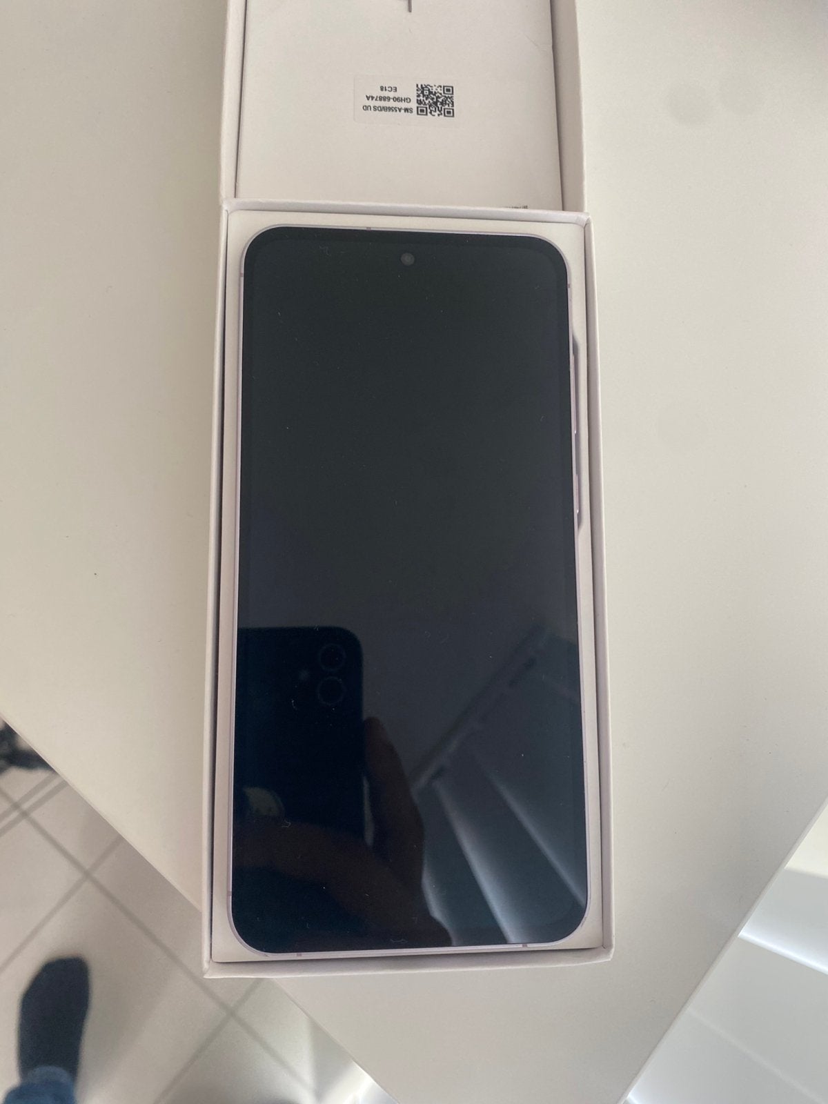 Samsung Galaxy A55 5G, Enlèvement, Comme neuf, Rose